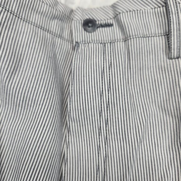 Murano Men’s Gray Pinstripe Cotton Shorts – Size 36 x 13 – NWT - Picture 11 of 15